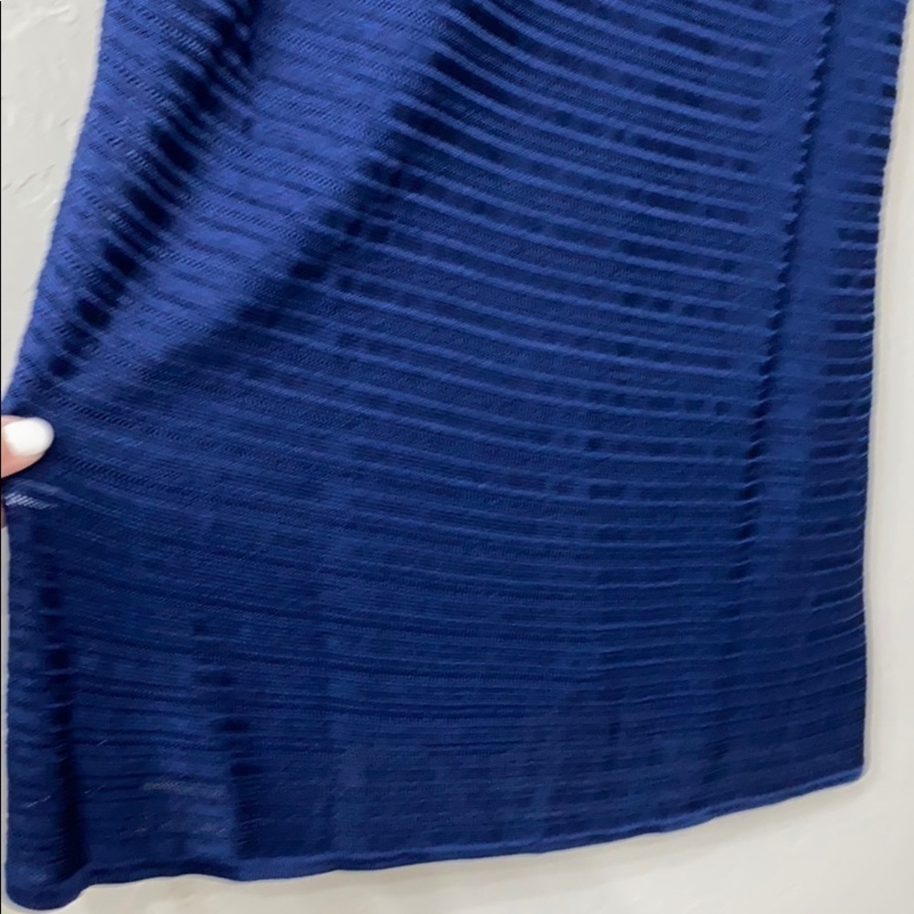 WHBM SL double layer PO blue.Large.NWT - Picture 12 of 15